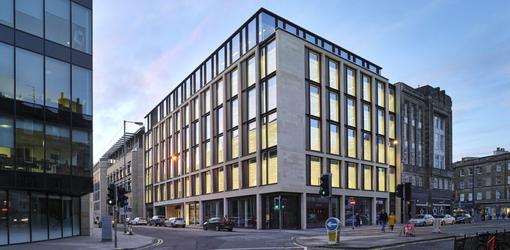 2 Semple Street Edinburgh (at Night)